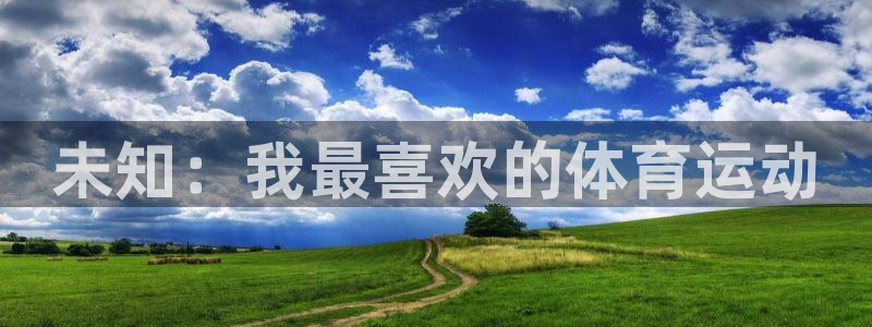 vsport体育官网下载平台：未知：我最喜欢的体育运